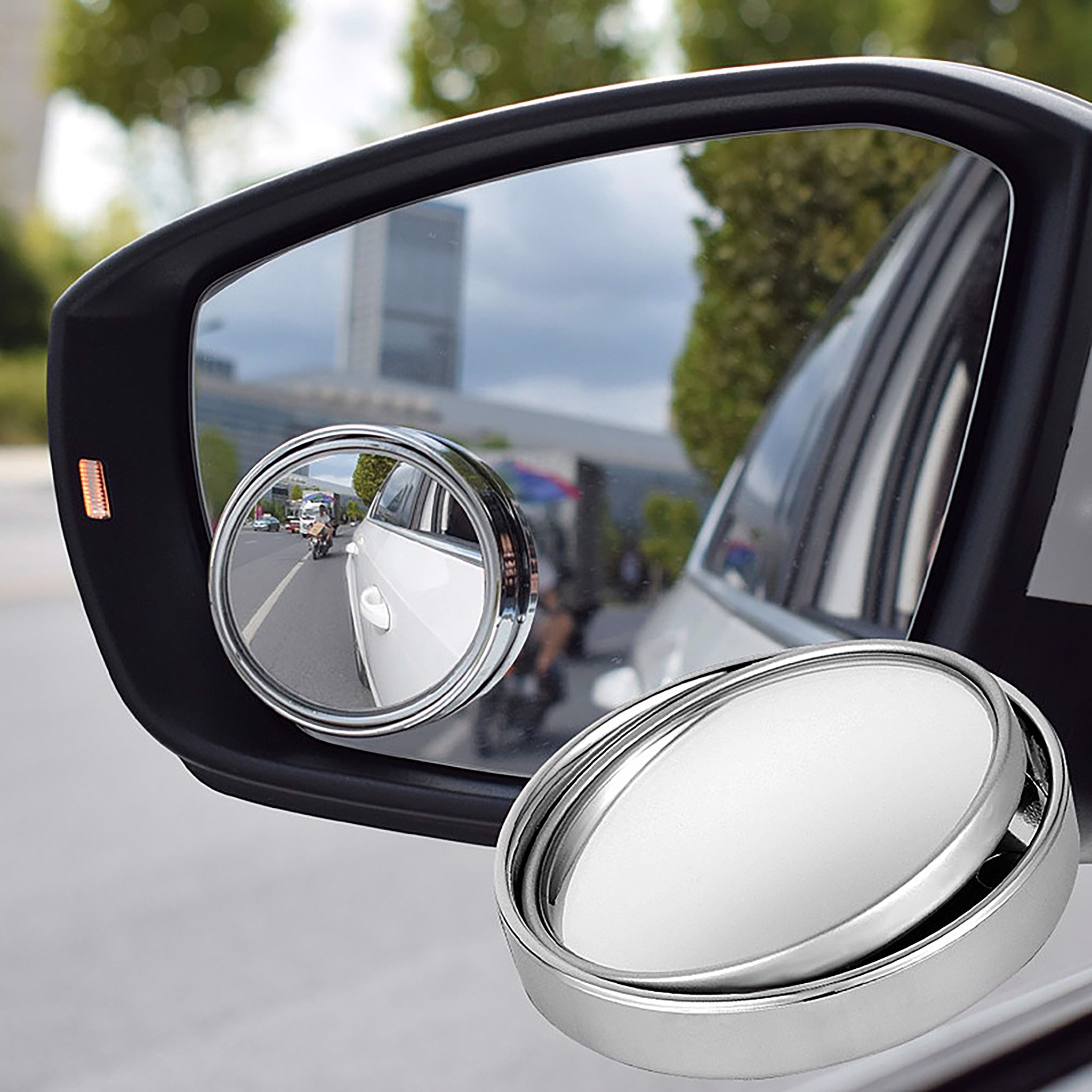Espejos Retrovisores Auxiliares para Eliminar el Punto Ciego (x2) - Espejo Retrovisor Auxiliar Punto Ciegox2