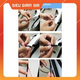 Miếng dán bảo vệ cửa xe hơi chống trầy Gioang chống ồn cao su thế hệ mới 2019