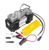 Máy bơm lốp ô tô 12V TBO-350W 2 pít tông, Bơm lốp xe hơi, bơm vỏ xe Sedan, SUV, Bán tải, Xe tải nhỏ