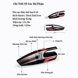 [⚡FREE SHIP⚡] Máy Hút Bụi Cầm Tay Mini Cao Cấp - Máy Hút Bụi Tiện Dụng Cho Ô Tô, Văn Phòng, Gia Đình - Siêu Khỏe 120W