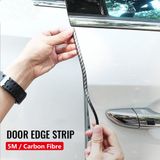 5 Mét Carbon Sợi Cửa Xe Ô Tô Chống Va Chạm Dây Ốp Lưng Sần Viền Cạnh Trầy Xước Bảo Vệ tạo Kiểu Trang Trí Xe Hơi