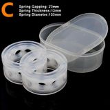 Combo 2 MIẾNG Đệm Giảm Xóc Cho Xe Ô Tô xe hơi loại tốt Đệm cao su silicon giảm sóc giảm chấn cho ô tô đủ cỡ