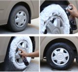 Xịt bọt dưỡng lốp ô tô, dung dịch tẩy sach làm đen lốp, chất bảo quản tẩy rửa làm mới lốp xe hơi