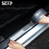 Miếng dán chống xước mạ cacbon cao cấp - Nẹp cacbon dán chống xước nhiều vị trí trên ô tô N001