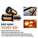 Bóng đèn led hậu 1157 Chipset 33 Bóng led có thấu kính hội tụ thế hệ mới cao cấp siêu sáng