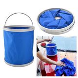 Xô nước 11 lít gấp gọn phục vụ câu cá cho đại gia cuối tuần | Nội thất ô tô