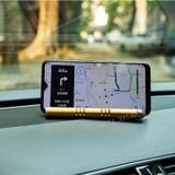 Bảng số điện thoại ô tô có giá đỡ, tặng kèm sáp thơm kiêm búa phá kính chất liệu kim loại cao cấp