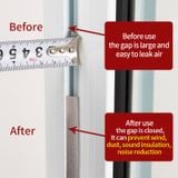 Cuộn Băng Keo Xốp Dán Viền Cửa Sổ Cách Âm Chống Bụi Chống Gió Kích Thước dài 2 mét
