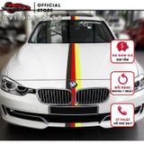 Freeship PK ô tô | decal dán xe thể thao phong cách BMW M sport, cờ ý, đức, pháp, loại cao cấp độ bền cao