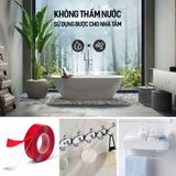 Băng dính 3m 2 mặt đục và trong suốt loại 10mm 20mm dài 3m, 10 mét, băng keo dán cường lực siêu dính ô tô, nội thất, nhà
