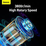 Máy Đánh Bóng Xe Hơi Ô Tô Không Dây Baseus cao cấp Quay 3800 Vòng/phút Pin 4000mAh