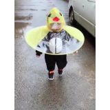 Áo mưa con vịt, ao mưa trẻ em, áo mưa ngộ nghĩnh, áo mưa dễ thương, quà tặng đáng yêu cho bé trendyhome