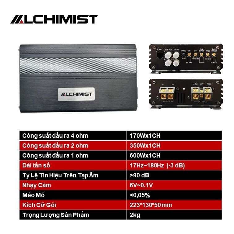 DSP AD1C-600 1 kênh mono