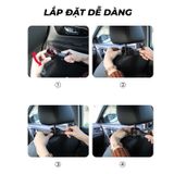 Móc treo đồ sau ghế ô tô, dụng cụ treo đồ đa năng dành cho ô tô phù hợp mọi loại xe