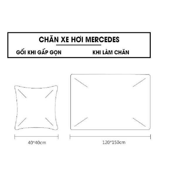 Gối Chăn Ô Tô Hyundai