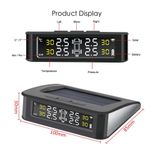 Cảm biến áp suất lốp ô tô TPMS Tiếng Việt bản cao cấp 2023 Màn LCD Pin hỗ trợ năng lượng mặt trời tuổi thọ pin 5 năm