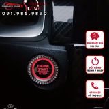 Vòng đá trang trí nút Start, Stop phù hợp mọi loại xe,viền trang trí nút đề nổ xe hơi loại đẹp