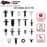 Bộ vít nhựa đa năng Trên Ô Tô Đinh Lá 6Mm Lỗ Nhựa Đinh Tán Chốt Vít Xe Dây Kẹp Dành Cho Xe MG, Nissan Toyota, Kia