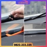 Bộ Gioăng cao su chữ T nẹp chân kính lái ô tô, phù hợp mọi loại xe