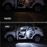 Bóng Đèn LED Gắn Trần Xe Hơi Siêu Sáng 31, 36, 39, 41mm C5W đèn Led trắng thay thế hiệu quả