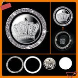 Trang trí đính đá Nút Start/Stop cho xe ô tô - Đính đá Sang trọng ô tô -Trang trí nút khởi động