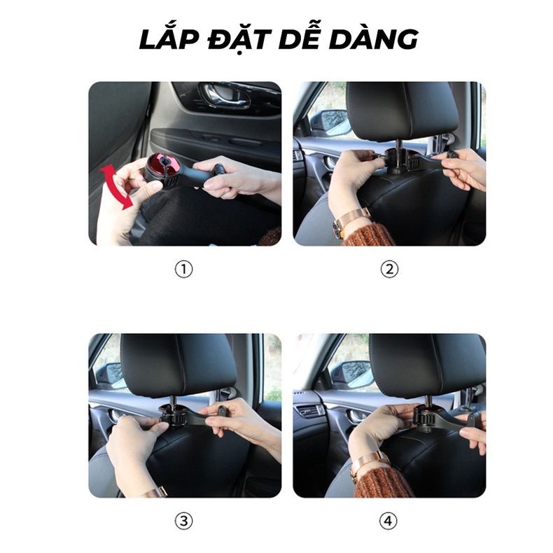 Móc treo đồ trên ô tô