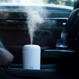 Máy Phun Sương Tạo Độ Ẩm Không Khí Dung Tích 300ml Kết Hợp Với Đèn Led - Dạng Cầm Tay Dùng Được Trong Xe Hơi ⚡️HÀNG HOT