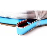 CUỘN 12M NẸP DÁN VIỀN XE Ô TÔ, DÁN VIỀN INOX Ô TÔ LOẠI XỊN