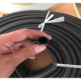 [BÁN BUÔN] 100m gioăng cao su chữ D 10x10 loại tốt sẵn băng keo 3m siêu dính hàng có sẵn nhiều ship cod toàn quốc