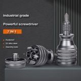 Bộ Tô vít mini Dụng Cụ Sửa Chữa ô tô, xe máy, điện dân dụng Bộ Tô vít lùn chất liệu Hợp Kim Tua Vít 7 chi tiết siêu bền
