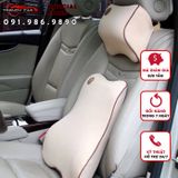 Gối Tựa Đầu, Gối Tựa Lưng Cao Su Non Cao Cấp Dùng Cho Xe Ô Tô, Ghế Văn Phòng, đảm bảo thoáng khí khi lái xe đường xa