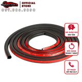 gioăng cao su chữ D chống ồn cách nhiệt chống bụi xe ô tô, xe hơi | cuộn 8mét | gioăng D 10 x 10 | gioăng D 12 x 14
