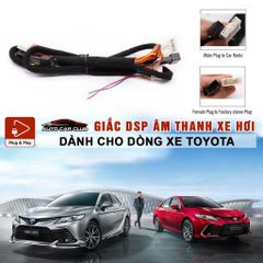 Dây cắm Amply / DSP TOYOTA  kết nối đầu zin cho xe ô tô Cho Ô Tô Toyota Camry, Senna 21, Highlander 21, Avalon