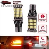 Đèn LED xi nhan ô tô T15 Bóng Đèn LED Lùi Xe Siêu Sáng T15 W16W 921 45 SMD 4014  cho ô-tô xe máy