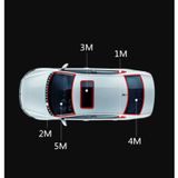 1 mét gioăng cao su phục hồi chân kính lái phía trước bên ngoài chữ Y dùng cho cửa nóc, cửa tam giác ngoại thất ô tô