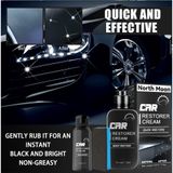 Bộ Sản Phẩm Bảo Dưỡng Phục Hồi Làm Mới Nhựa Nhám Lão Hoá Lâu Ngày Chất Lỏng Tinh Thể Plastic Xi `Mạ Taplo Nội Thất  ô tô