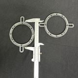 Dưỡng loa trung tâm, Đế mặt dưỡng phía dưới bắt vít loa center đa năng Ford Everst, Ranger, Toyota Cross, KIA Seltos