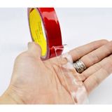 Băng dính 3M, băng keo cường lực 2 Mặt trong suốt chất liệu Acrylic siêu bám dính Siêu Chắc Chắn loại vỏ đỏ