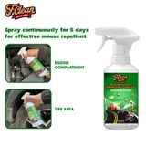 Chai F Clean Xịt Đuổi Chuột khoang máy Ô tô 500ML - Xịt Đuổi Chuột, Côn Trùng An Toàn & Hiệu Quả công nghệ Châu Âu