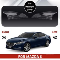 Vỏ đèn pha Mazda 6, chất liệu nhựa trong suốt, dành cho Mazda6, sản phẩm chất lượng cao, có lớp phủ đặc biệt bằng gốm cao cấp, cung cấp khả năng chống mài mòn và lão hóa đặc biệt, đồng thời đảm bảo độ bền lâu dài.