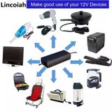 Bộ đổi nguồn điện 220V-12V đầu ra tẩu sạc ô tô, công suất lớn 120w , 12v -10a, phích cắm 2 chân loại tốt