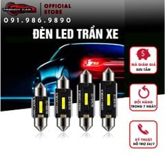 Bóng Đèn LED Gắn Trần Xe Hơi Siêu Sáng 31mm 36mm 39mm 41mm 41mm C5W Cửa hàng nội thất ô tô Trendy Car