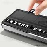 Bảng Số Điện Thoại Pin Sạc Năng Lượng Mặt Trời Phát Sáng Ban Đêm Dừng Đỗ Xe