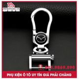 Móc Chìa Khóa ô tô Mazda  ✌   Logo xe hơi móc chìa khóa tiện dụng xoay 360 độ