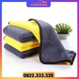 khăn 2 lớp lau xe đa năng thấm hút tốt loại cao cấp dày 900GSM có clip mô tả