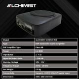 Loa Sub Ô tô Liền DSP Khuếch Đại Âm Thanh Alchimist ASW6D-900 Âm Bass Mạnh Mẽ Chính Hãng BH 12 Tháng