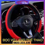 Bọc da vô lăng ô tô thể thao loại tốt bám tay thiết kế đẹp mắt phù hợp các loại xe phổ thông