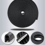 Cuộn 5 mét nẹp viền cửa chư U lõi thép chống va đập, chống xước cánh cửa ô tô chống ồn đủ màu