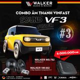 Loa COMBO Âm thanh Ô tô Walker Germany cho Vinfast VF 3 hàng cao cấp, Cấu hình âm thanh đẳng cấp