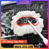 Chổi lau ô tô - Rửa xe ô tô lụa mềm cao cấp đa chức năng - điểu chỉnh được độ dài siêu thấm hút độ bền cao